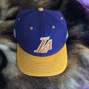 Adidas Purple and Gold Cap